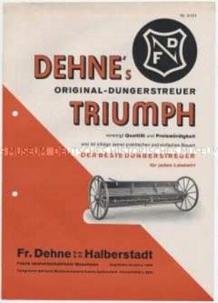 Düngerstreuer "Triumph"