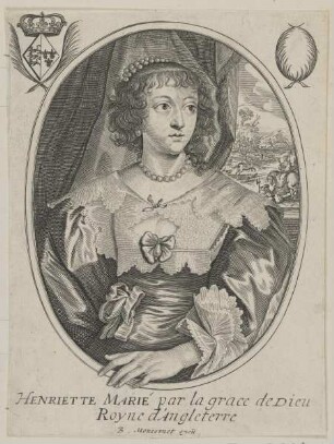 Bildnis der Henriette Marie, Königin England