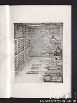 No. VIII. Das Innere der Fürstlichen Todten Capelle zu Lichtenthal.