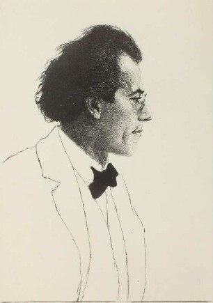 Bildnis Gustav Mahler