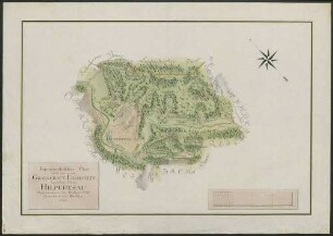 Topographischer Plan über den in der Gravschaft Eberstein liegenden Bann Hilpertsau