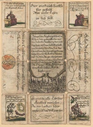 Daller, Johann Caspar: Spiegel der Augspurgischen Confession zum andeneken der vor 200 Jahr die Augspurg Anno 1530 d. 25. Iuni ..., illustriert