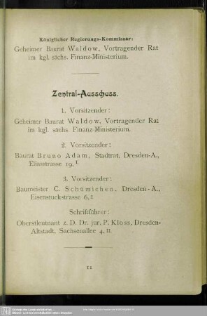 [Ausstellungs-Leitung und Ausschüsse]