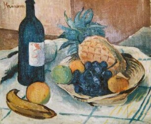 Wein und Obst