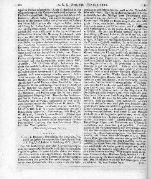 Engstfeld, P. F.: Grundzüge der Generalbasses. Nebst Aufgaben für angehende Choralspieler. Essen: Bädeker 1828