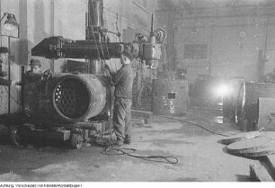 Dresden, Übigau. VEB Dampfkesselbau Dresden-Übigau, Dezember 1949