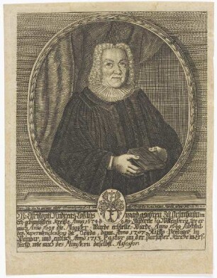 Bildnis des Christoph Andreas Lossius