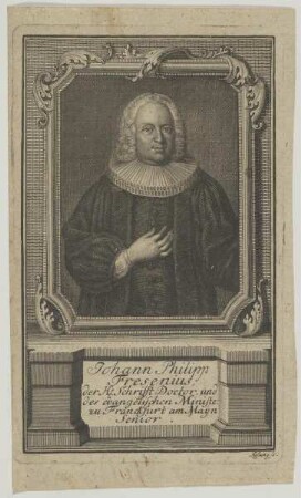 Bildnis des Johann Philipp Fresenius