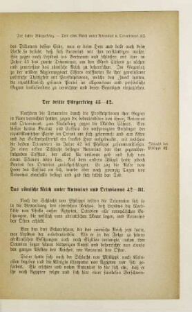 Der dritte Bürgerkrieg 43-42
