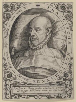 Bildnis des Franciscus Hottomanus