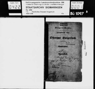 Friedhofbau und -verlegung zu Empfingen, Fischingen und Trillfingen