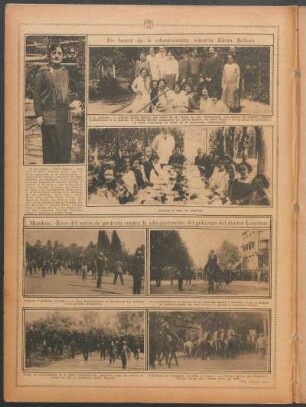 Mendoza.- Ecos del mitin de protesta contra la administración del gobierno del doctor Lencinas
