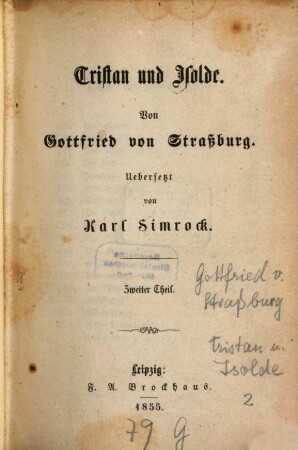 Tristan und Isolde, 2