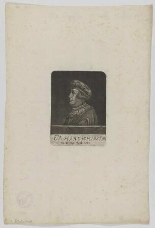 Bildnis des Erhard Schirstab