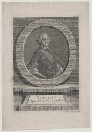 Bildnis des Georgius III., Magn. Britt. Rex