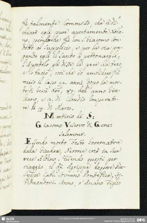 Martirio di San Giacomo Vescovo di Gerusalemme.