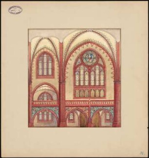 Evangelische Erlöserkirche, Berlin-Rummelsburg: Ausmalung des Querhauses