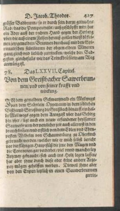 Das LXXVII. Capitel.