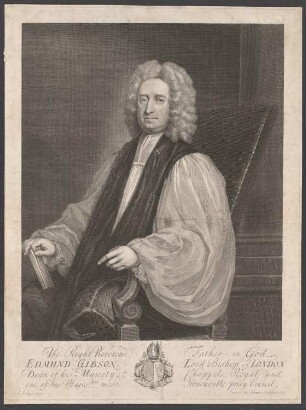 Porträt Edmund Gibson (1669-1748)