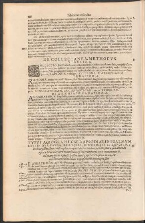 De Collectanea, Methodus Vigesima.
