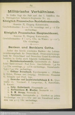 [12.] Banken und Bankiers Gothas