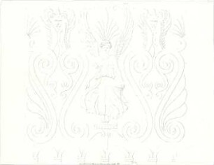 Klenze, Leo von; Rom - Vatikan (Italien); Vatikanische Bibliothek, Ornamente - Detail