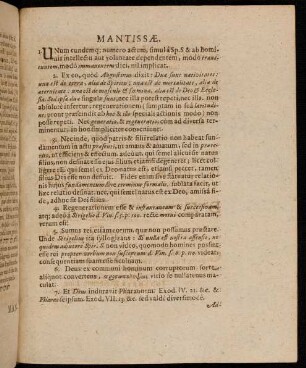 Mantissae.
