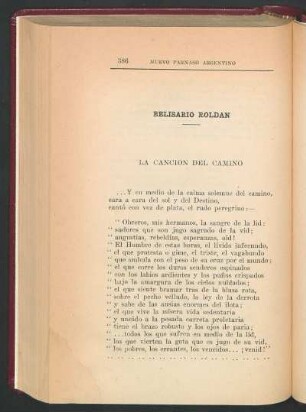 La canción del camino