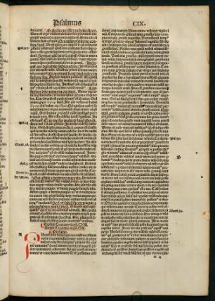 32r-42r, Psalmus CIX-CXVI