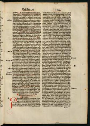 32r-42r, Psalmus CIX-CXVI