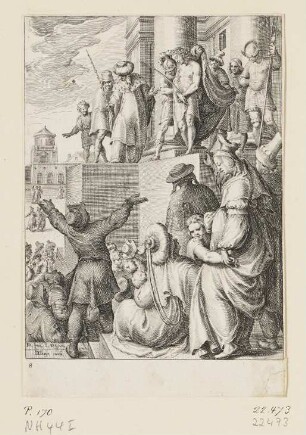 Ecce Homo, Blatt 8 der Folge "Passionsgeschichte"