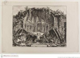 Der Tempel des Canopus in der Hadriansvilla in Tivoli