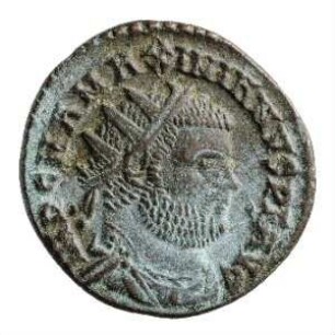 Münze, Follis, 295 - 299 n. Chr.