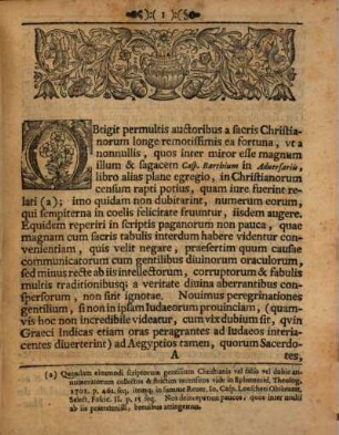 De Scriptoribvs Gentilibvs Falso In Christianorvm Ordinem Relatis Speciatim De Frvstra Qvaesitis In Virgilio Rebvs Divinioribvs