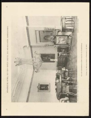 Taf. 22. Familienzimmer aus Schwetzingen.