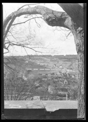 Blick über Mittlere Flur zum Wartberg