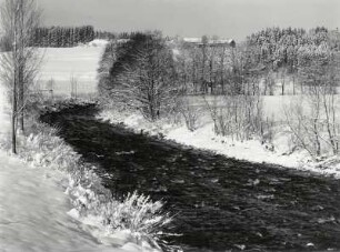 Winterlandschaft im Allgäu bei Isny