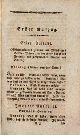 Die Erben : Ein Lustspiel in 4 Aufzügen