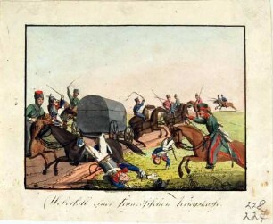 Überfall einer französischen Kriegskasse