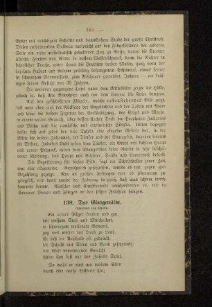 138. Das Glasgemälde.