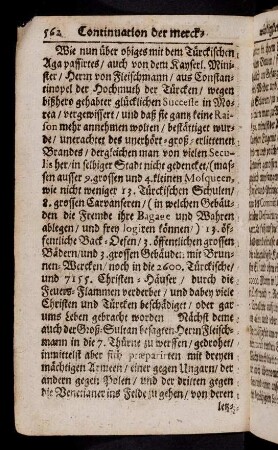 562-572, Wie nun ueber obiges mit dem Tuerckischen ...