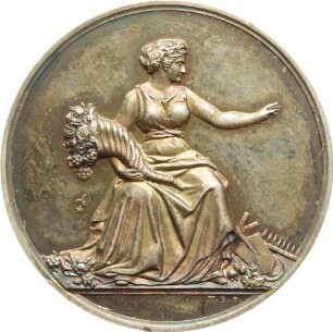 Dresden - Verdienstmedaille der Gartenbaugesellschaft Feronia