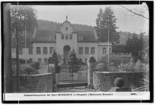 Kindererholungsheim der Stadt Schkeuditz in Königstein