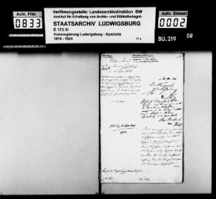 Amtsversammlungen, Oberamt Leonberg