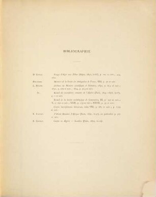 Musées et Collections archéologiques de l'Algérie et de la Tunisie, V. Musée de Lambèse