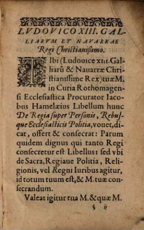 La Police royalle sur les Personnes ... ecclesiastiques ...