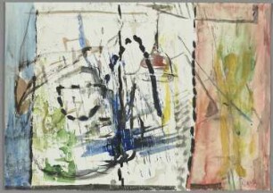 Selbstbildnis als Freyburger Weintrinker oder Wie kommen Sie auf Baselitz?