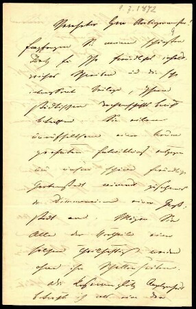 5-10-3-1.0000: Carl Anton, Fürst von Hohenzollern-Sigmaringen; diverse Schreiben ff.: Anteilnahme an der schnellen Entwicklung der Stadt