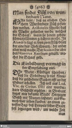 Man findet Flüß von wunderbarer Natur