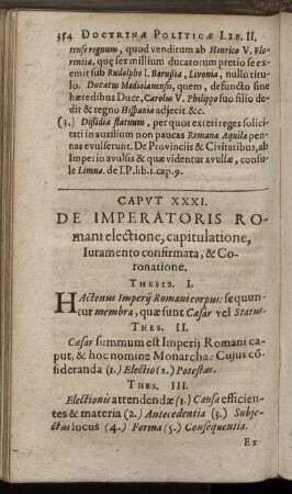Caput XXXI. - Caput XXXIII.